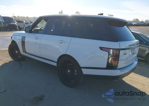 2018 Land Rover Range Rover 3.0L V6 Supercharged Hse z USA, uszkodzony, nr VIN SALGS2SV2JA515180